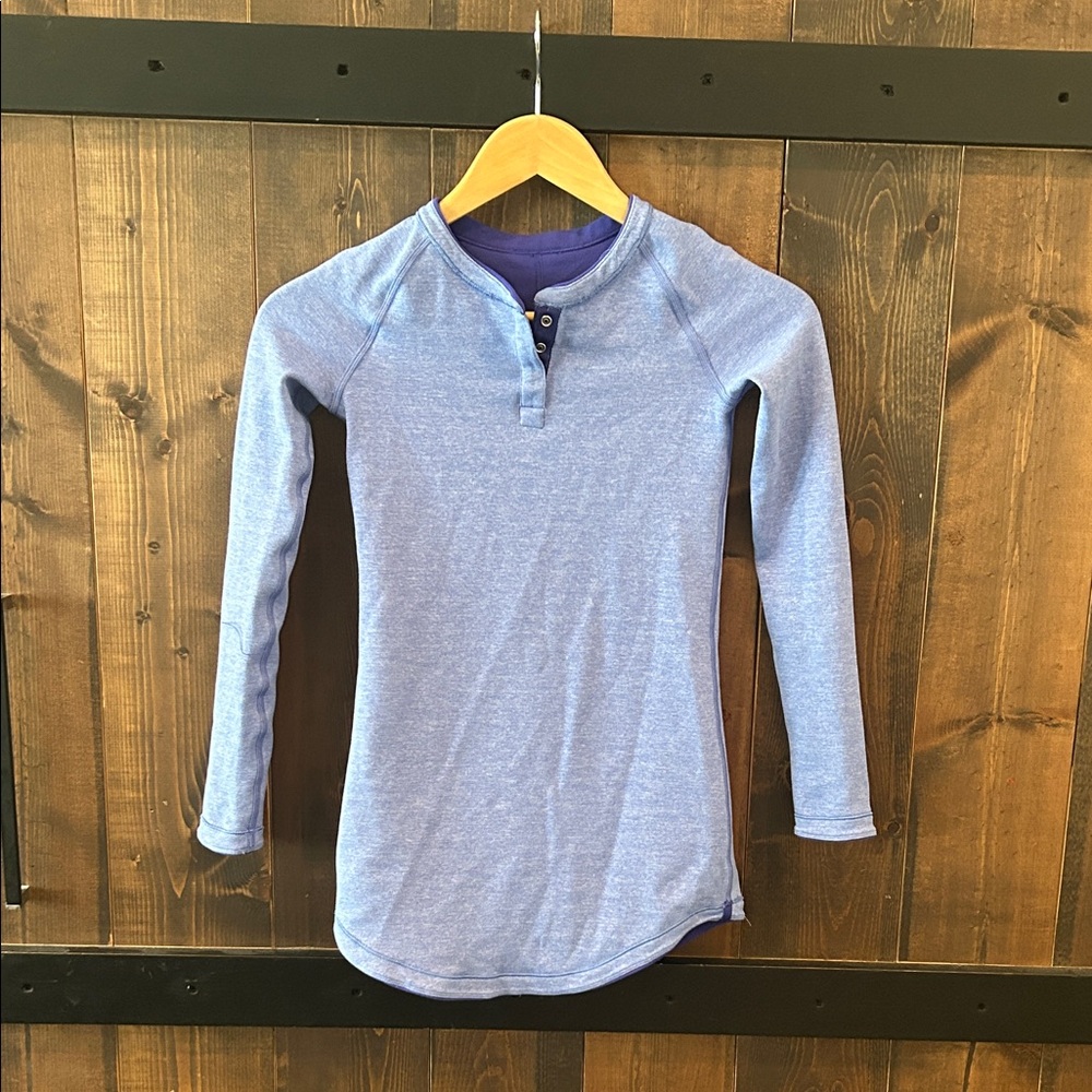 Ivivva Reversible Long Sleeve Tee Youth Size 8